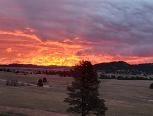 Devils Tower Sunset